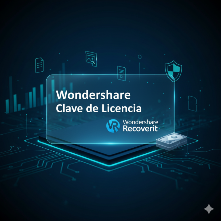 Wondershare Recoverit Clave de Licencia para recuperación de datos