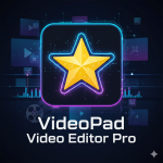 VideoPad Video Editor Pro Clave de Licencia Descarga Gratis VideoPad Video Editor Pro con diseño moderno de edición de video