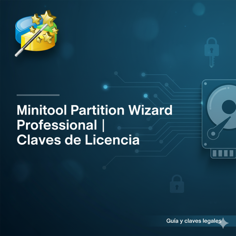 Minitool Partition Wizard Professional con claves de licencia